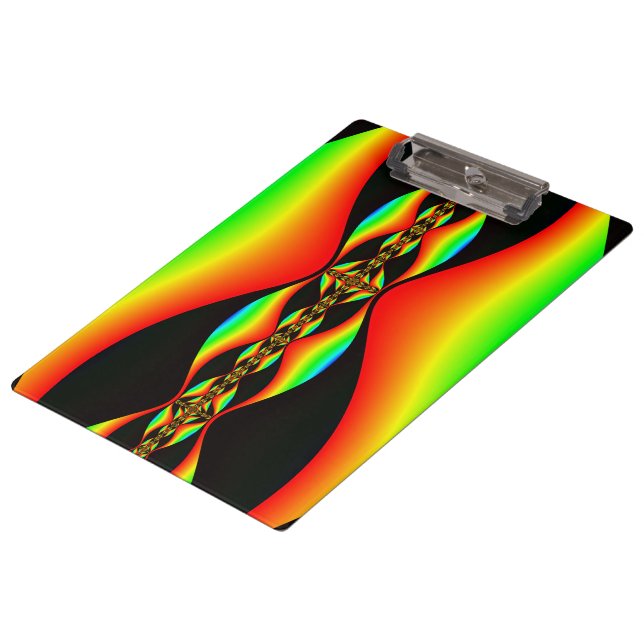 Clipboard w/ Mandelbrot Fractal (Angled)