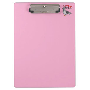 Clipboard with City Pigeon – Love For The Underdog