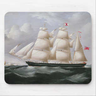 Clipper Barque 'Procymatia' off Dover (oil on canv Mouse Mat