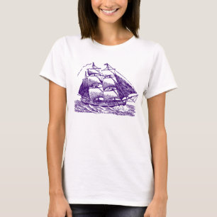 Clipper - Deep Purple T-Shirt