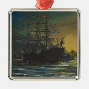 Clipper Metal Tree Decoration