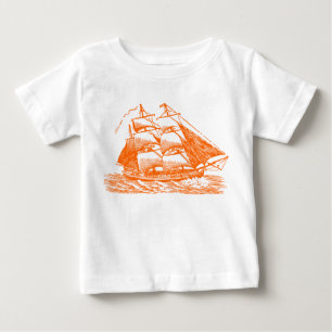 Clipper - Orange Baby T-Shirt