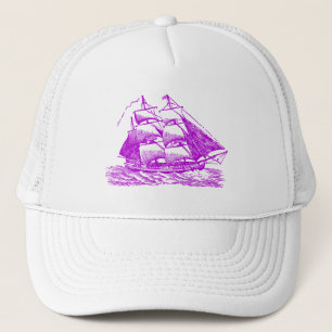 Clipper - Purple Trucker Hat