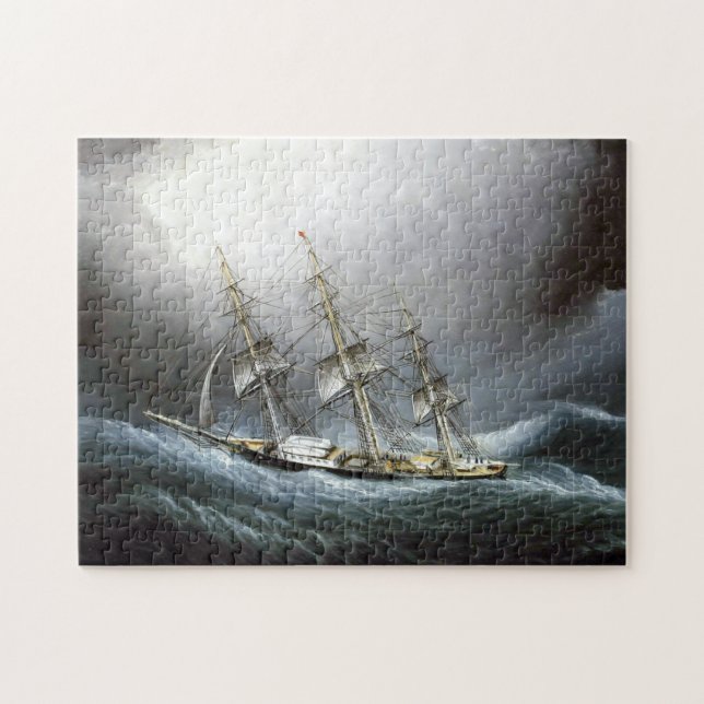 Clipper Ship Cape Horn James Edward Buttersworth Jigsaw Puzzle (Horizontal)