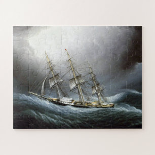 Clipper Ship Cape Horn James Edward Buttersworth Jigsaw Puzzle