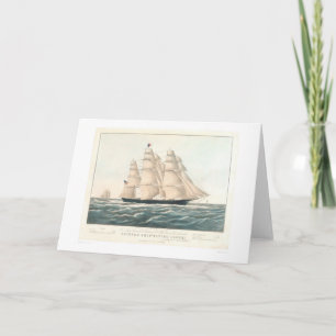 Clipper ship "Flying Cloud" (0397A) Card
