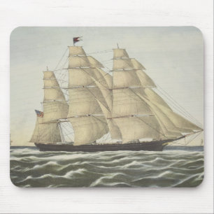 Clipper Ship, Flying Cloud Mouse Mat