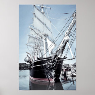 Clipper Ship Photography Poster