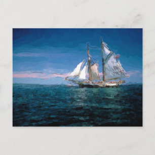 Clipper Ship Postcard