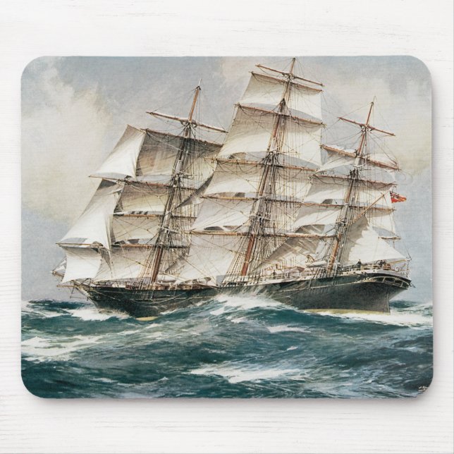 Clipper Ship Torrens Mouse Mat (Front)