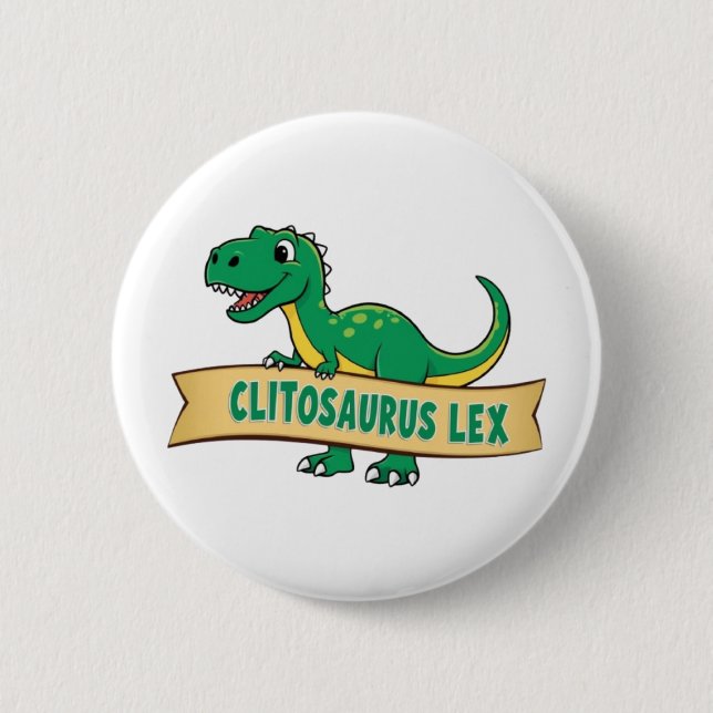Clitosaurus Lex Badge (Front)
