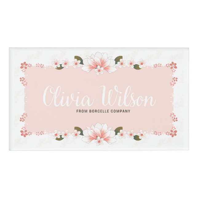 Clivia Wilson From Borcalli Company Name Tag (Front)