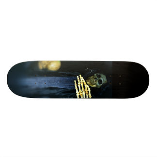 Cloaked Skeleton Skateboard