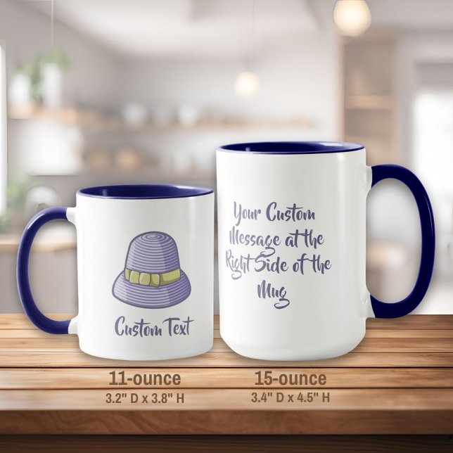 Cloche Hat Lilac Mug (Creator Uploaded)
