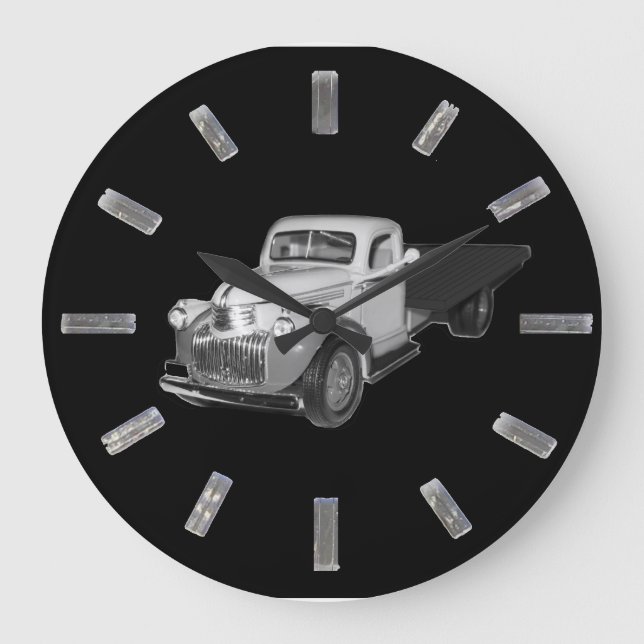 Clock, 1941 - 1942 Chevrolet Truck, Chev, Chevy Large Clock (Front)