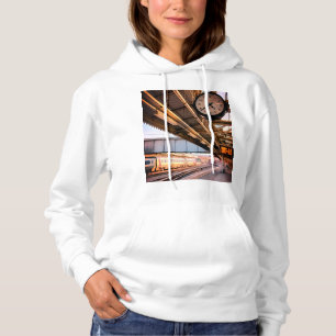 Clock , at the station hoodie