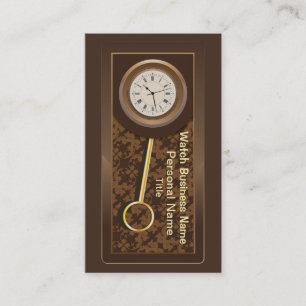 Clock  Business Business Card