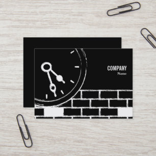 Clock Business Card