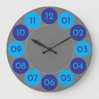 clock cadran blue on blue 2020