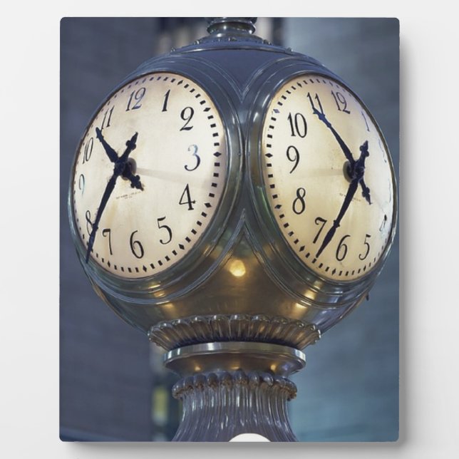 Clock Concourse Grand Central Station New York Plaque (Front)