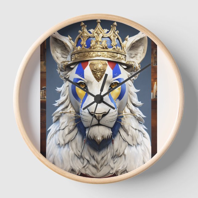 Clock design lion  (Front)