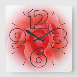 Clock dial 15 - numbers and dashes