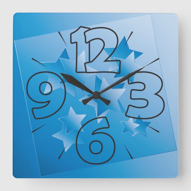 Clock dial 15 - numbers and dashes (Front)