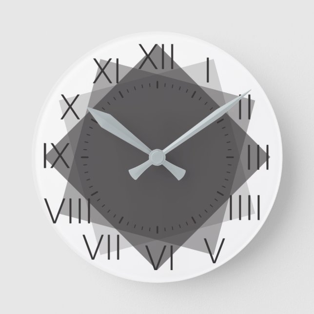 clock dial with diamond square rectangles (Front)