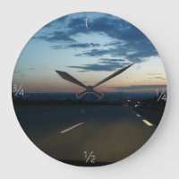 Clock Drive Sunset 