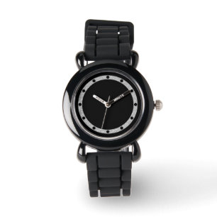 Clock Face Ring Dots silver for your design Watch