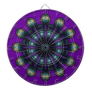Clock Faces - Apophysis Fractal Dartboard