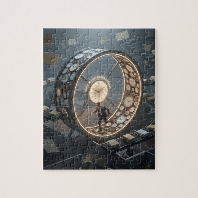Clock In Life Puzzle (Vertical)