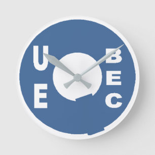 Clock in medium acrylic DESIGN QUEBEC