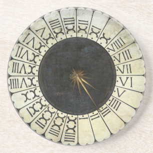 Clock in the Duomo by Paolo Uccello Coaster