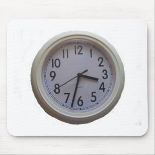 Clock Mouse Mat