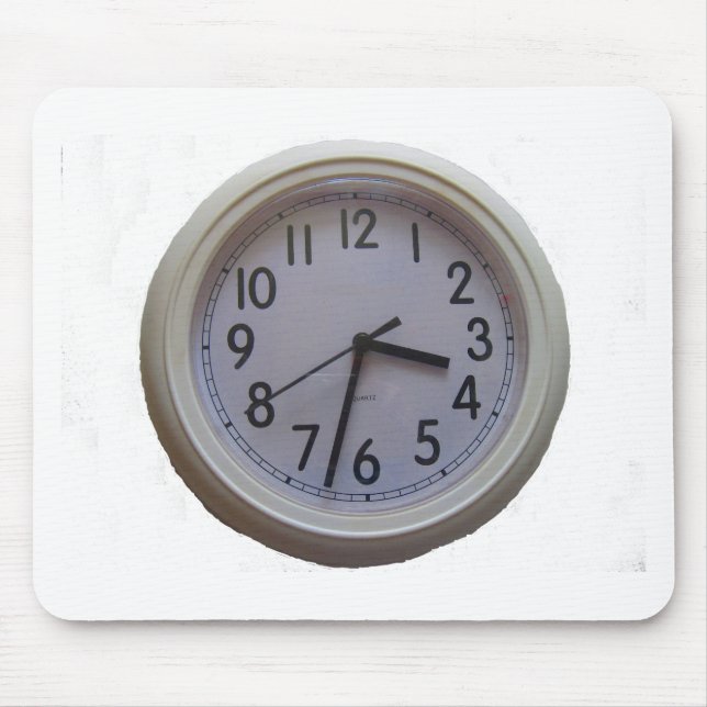 Clock Mouse Mat (Front)