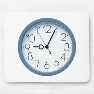Clock Mouse Mat