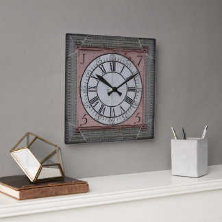 Clock of the cathedral in Oaxaca, Mexico