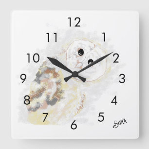 Clock : Owl OF Wisdom