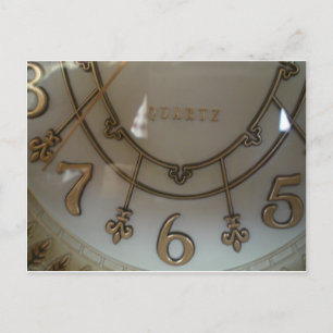 Clock Postcard