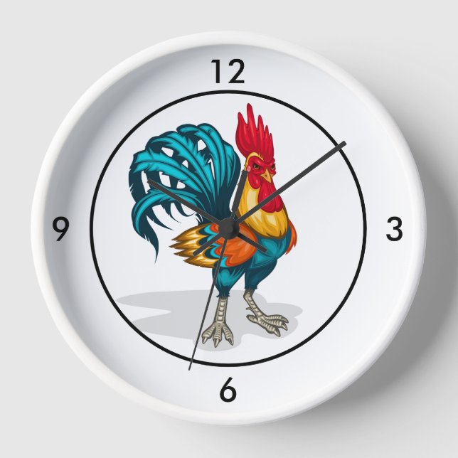 Clock-Rooster Clock (Front)