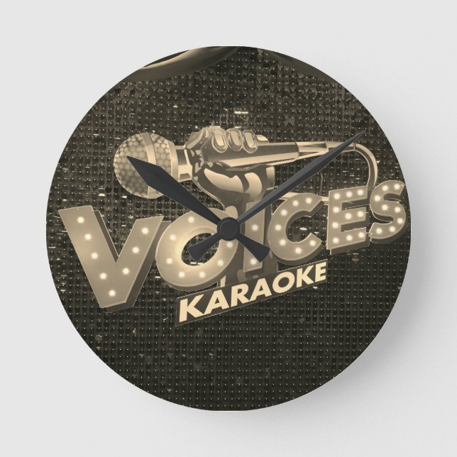 Clock. Round Clock (Front)