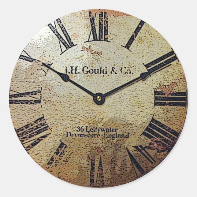 Clock Sticker (Front)