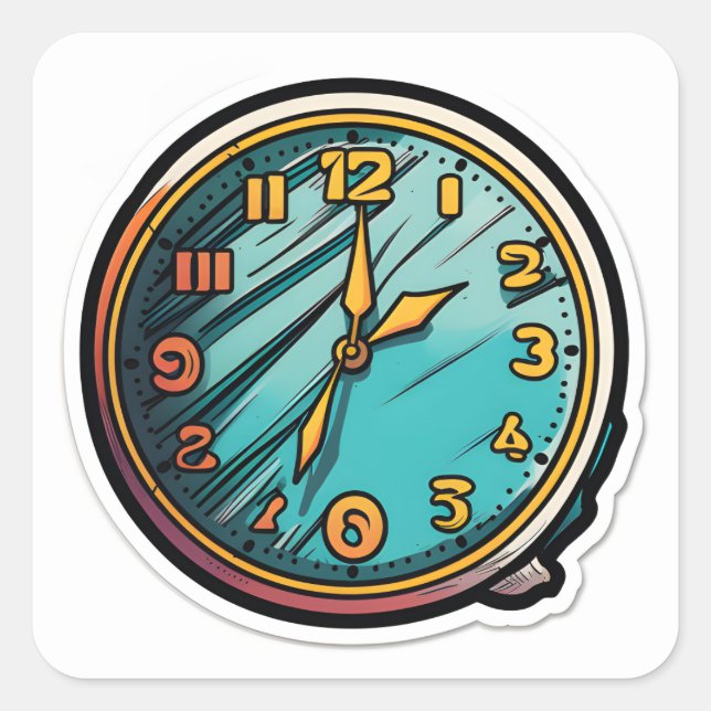 Clock stickers (Front)