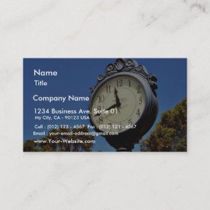 Clock Street Business Card
