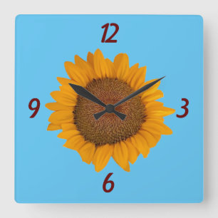 Clock Sunflower