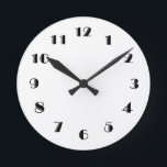 Clock Template<br><div class="desc">Art Deco Numbers</div>