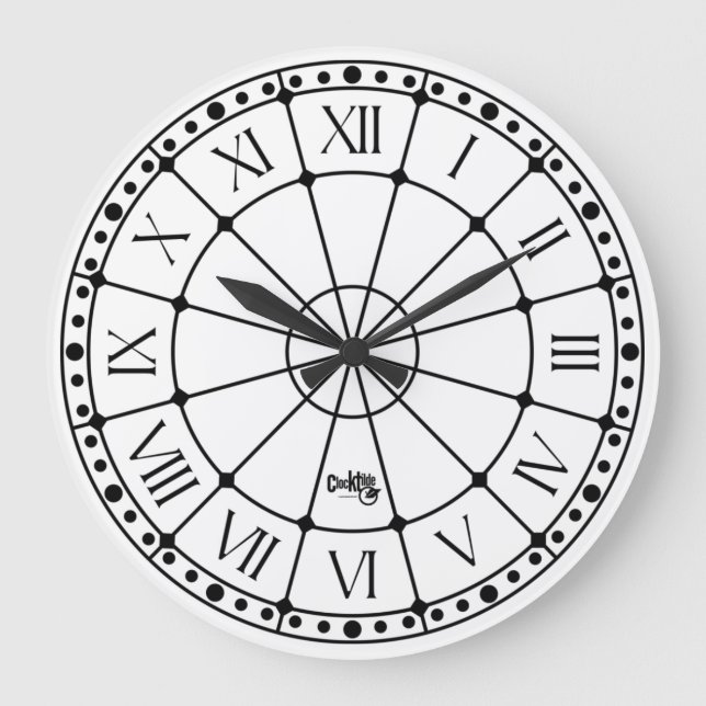 CLOCK TILDE LINEA CLASSIC antique A (Front)