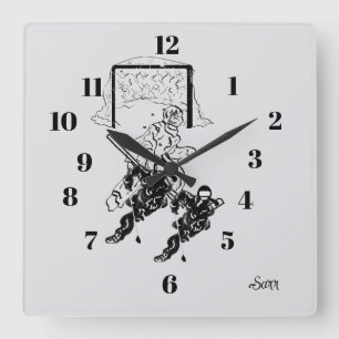 Clock : Time For A Goal .