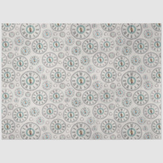 Clock Tissue Tissue Paper